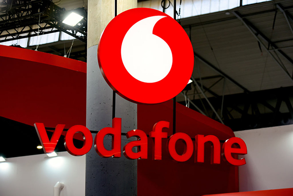 Vodafone logo, Getty