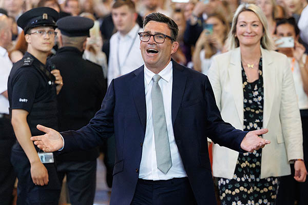 Andy Burnham, Getty