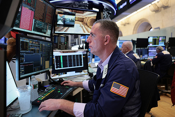Trader at NYSE, Getty