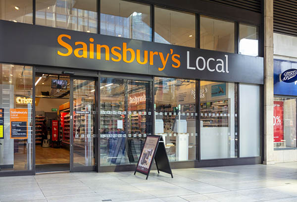 Sainsbury store in Holborn, London