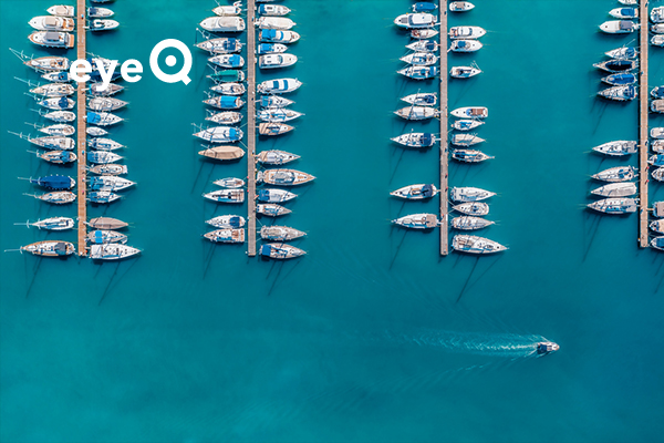 eyeQ boats in a safe harbour