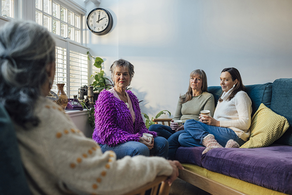 Group of women talking