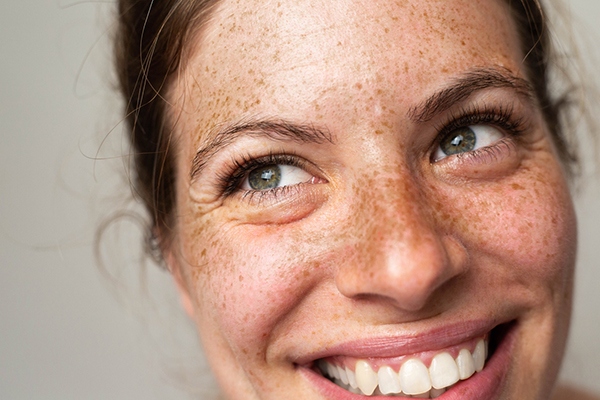 Smiling woman
