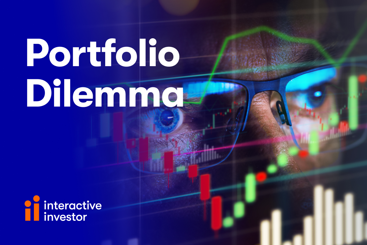 Portfolio Dilemma thumbnail with text