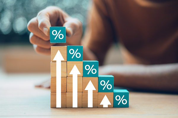 Growing percentage cubes