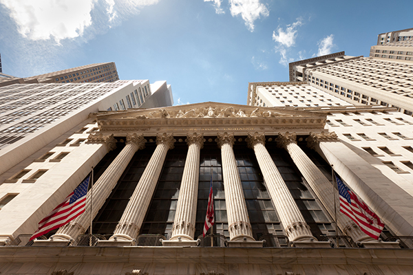 Wide photo of New York Stock Exchange