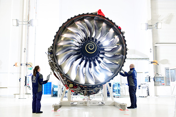 Rolls-Royce Trent engine via Flickr