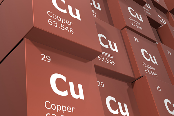 Copper cubes