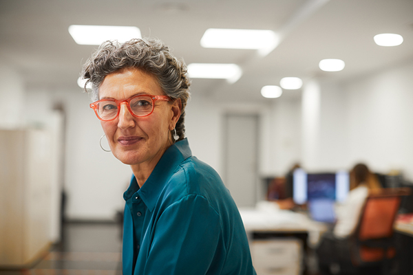 Woman approaching retirement