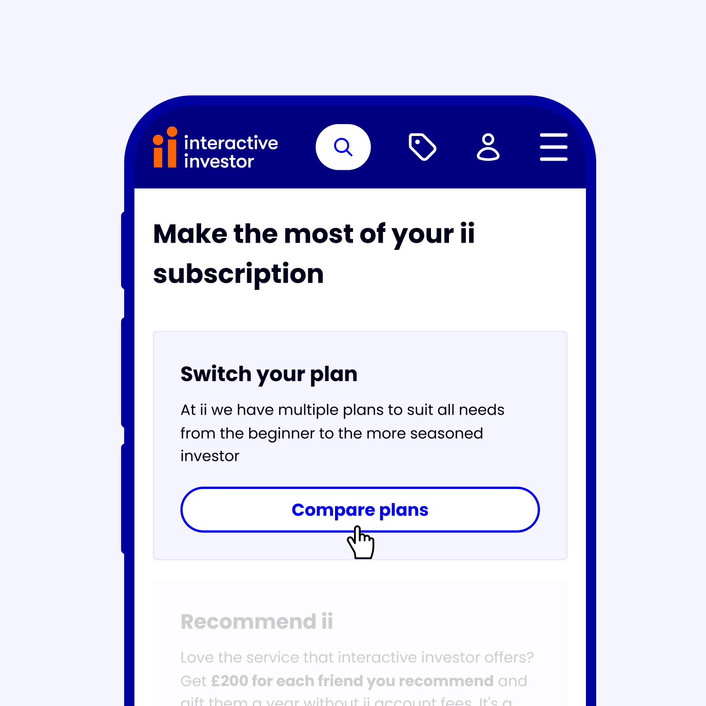 plus upgrade step 2 mobile device ui 11