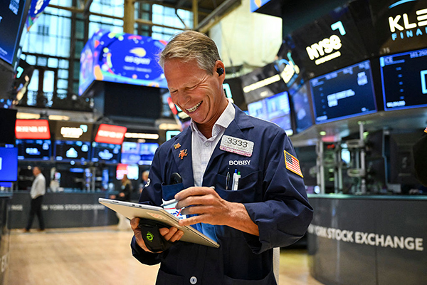 Trader at NYSE, Getty