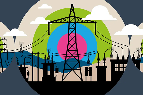 Aberdeen illustration of a pylon