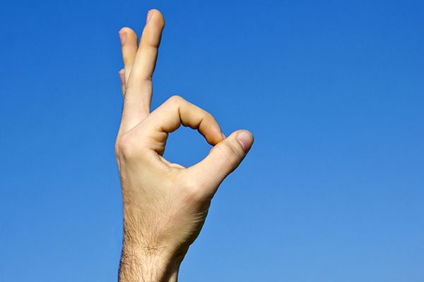 OK sign