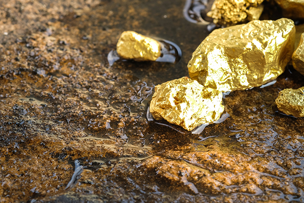 Gold nuggets
