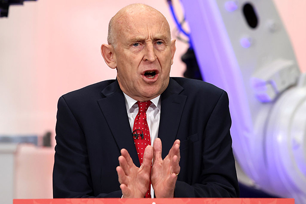 John Healey, chancellor, Getty Images