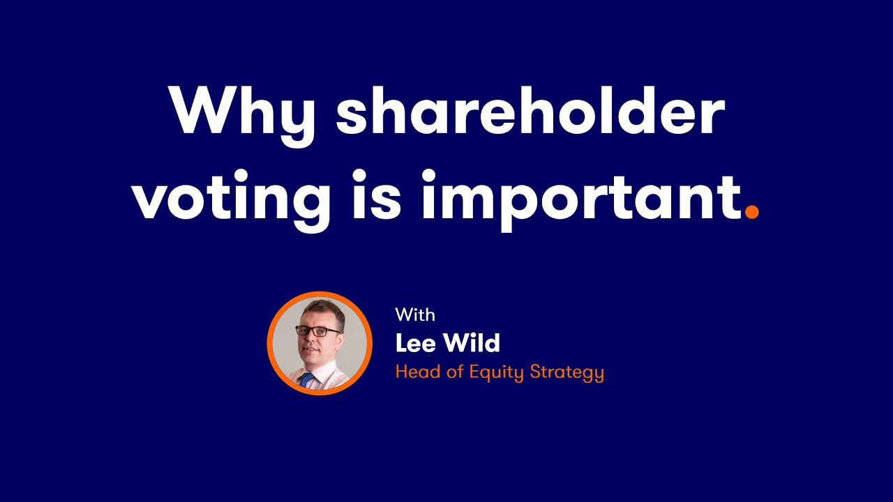 Why shareholder voting is important