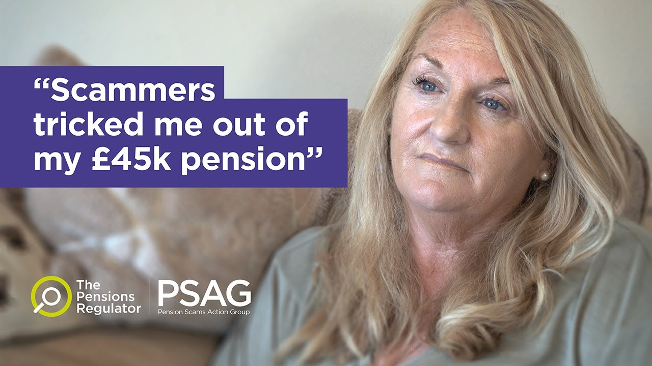 Pauline warns pension savers to be scam aware